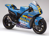 スズキ、モトGP参戦車両を発表 画像