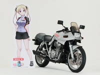 「ばくおん!!」等身大POPと写真撮影も…バイク王でスタンプラリー開催中 画像