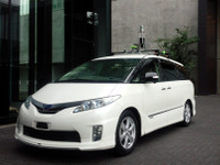 自動運転用ソフトウェア搭載のミニバン---ZMPが開発車両を発売 画像
