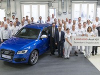アウディ Q5、独工場で累計生産100万台…8年で達成 画像