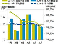 2016年上半期の乗用車用タイヤ、国内販売本数は前年比4%増…GfKジャパン調べ 画像