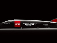 トライアンフ、スピードウィークに参戦…最高出力1000hpの新型マシンで世界最速を目指す 画像