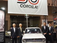 【オートモビル カウンシル】トヨタ、カローラ50年の歩みを歴代モデルで紹介 画像
