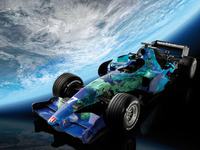 【ホンダF1】新型カラーリングは環境がテーマ　スポンサーロゴ消える 画像