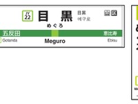 JR、首都圏で「駅ナンバリング」開始　8月20日に目黒駅から 画像