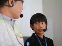 中学生がSUPER GTの場内実況に挑戦…東鼓太朗くん「準備が大切」と意識高める 画像