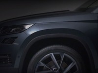 シュコダの新SUV、コディアック …ボディサイドが見えた 画像
