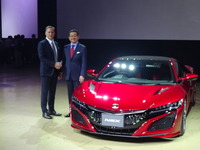 【ホンダ NSX 新型】八郷社長「操る喜びの追求はホンダの永遠のテーマ」 画像