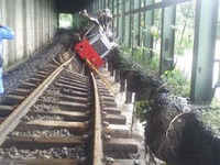 JR北海道、台風の影響で一部運休続く…保線車両も脱線 画像
