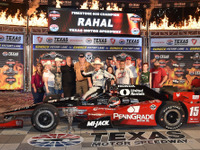 【INDYCAR 第9戦】延期続行開催のテキサス戦、終盤の接戦を制してレイホール優勝…琢磨は20位 画像