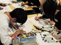 デザイン学生たちがスケッチでバトル！…第2回アルティメット・カーデザインバトル 画像