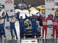 【WRCアルゼンチンラリー】雨の中、バーンズ(スバル)が大差で優勝 画像