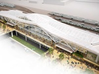 JR東日本、田町～品川間の新駅は「折り紙」…本開業は2024年に 画像