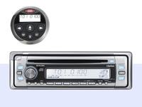 オートバイにも適したCDレシーバー…クラリオン 画像