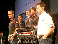 【ホンダF1】開幕直前会見…タイヤでおもしろいことになる 画像