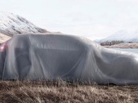 ボルボ V90 新型に「クロスカントリー」…シルエットが見えた 画像