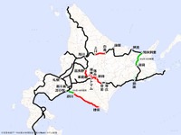 台風による運休区間、JR北海道3区間とJR東日本1区間に 画像