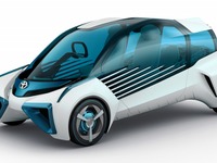 【パリモーターショー16】トヨタの未来形燃料電池車、FCVプラス…欧州初公開へ 画像