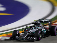 【F1シンガポールGP】フリー走行はロズベルグが最速タイム、レッドブル勢も好調 画像