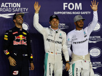 【F1 シンガポールGP】ロズベルグが他を圧倒する速さでポールポジション獲得 画像