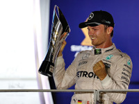 【F1 シンガポールGP】通算200戦目のロズベルグが3連勝でランキング首位…アロンソも入賞 画像