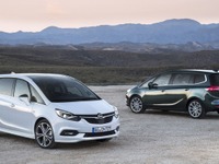 【パリモーターショー16】オペルの主力MPV、ザフィーラ 改良新型を初公開へ 画像
