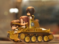 【全日本模型ホビーショー16】ピットロード…光り輝く”ガルパン”38（t）戦車B/C型など新作ずらり 画像