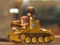 【全日本模型ホビーショー16】ピットロード…光り輝く”ガルパン”38(t)戦車B/C型など新作ずらり 画像