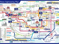 東京の鉄道6社局、訪日客向け観光マップ作成　10月1日から配布 画像