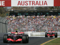 ハミルトン、デビュー戦でいきなり表彰台…オーストラリアGP 画像