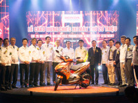 ホンダ、ベトナムで二輪車生産累計2000万台を達成 画像