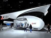 【CEATEC 16】三菱電機、次世代自動車運転支援技術を紹介 画像