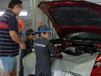 マツダ職業体験で「未来のエンジニアたち」に笑顔 画像