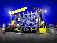 【東京モーターサイクルショー07】ダンロップブースを出展…MotoGPマシンも 画像