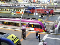【CEATEC 16】口コミ、運行・気象情報などから列車遅延を読む…富士通の遅延予測エンジン 画像