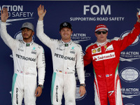 【F1 日本GP】わずか0.013秒差で競り勝ち、ロズベルグが今季8回目のポールポジション 画像