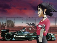 ジャガーのフォーミュラE、ブランド大使に日本女子のアニメキャラ 画像