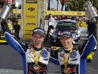 【WRC 第11戦】VW、セバスチャン・オジェが4年連続タイトル獲得 画像