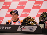 【MotoGP 第15戦日本】まさかの展開で3度目のチャンピオン決定、マルケス「ロレンソが転倒してから急に意識しだした」 画像