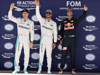 【F1 アメリカGP】ハミルトンが唯一の1分34秒台で今季9回目のポールポジション 画像