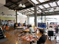 自動車ショールームがカフェになった！…奈良市ガラージュモリでイベント 画像