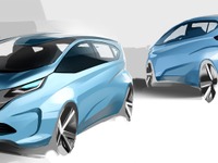 【ホンダ フリード 新型】べたっと平面に見せないサイドのデザイン 画像