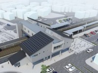 JR西日本、琵琶湖線の稲枝駅を橋上化　12月11日から 画像