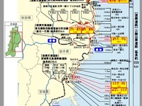 復興道路と支援道路、9割が開通のメド---東日本大震災 画像