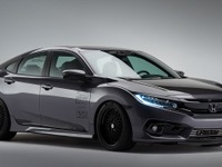 【SEMAショー16】ホンダ シビック 新型に「X」、90年代イメージ 画像