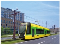 鹿児島市電に新型の超低床電車、2017年3月導入へ 画像