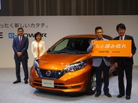 【日産 ノートe-POWER】星野専務「シリーズ1万台のうち6割をe-POWERで」 画像