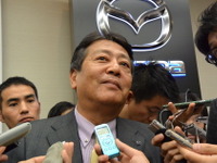 マツダ 丸本副社長、営業利益予想200億円減額も「収益力がついてきた」 画像