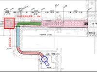 福岡市内で大規模な道路陥没…地下鉄工事が原因か 画像