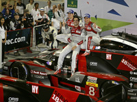 【WEC 最終戦】アウディ1-2圧勝で有終の美…トヨタ可夢偉組は王座届かず、ポルシェ2冠達成 画像